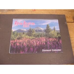 Vintage YUKON 2001 Wall Calendar - 12 Beautiful Heavy Format Photographs